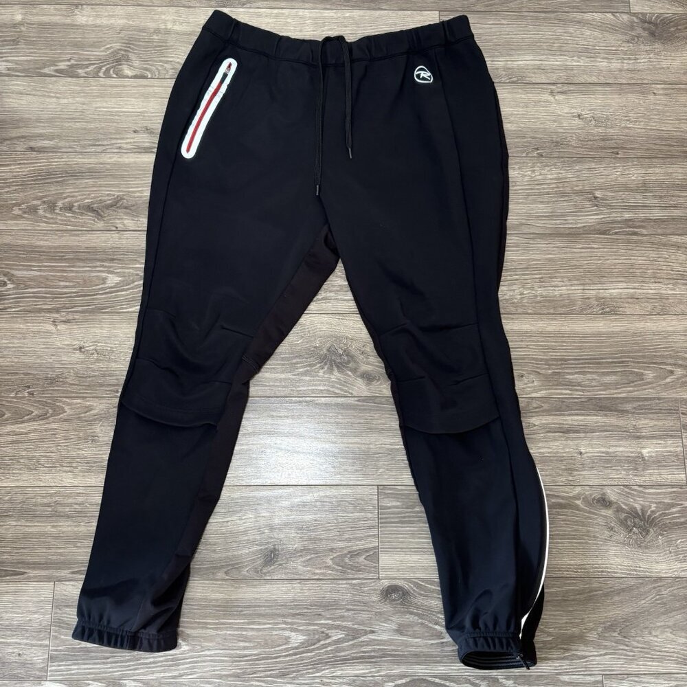 Rossignol Womens XXL Ski Pants Softshell Black Lightweight Snowboard Hiking Trek